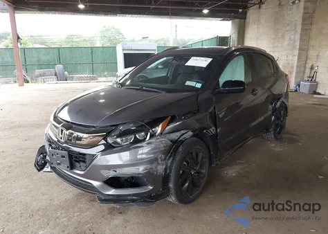 2022 Honda Hr-V Awd Sport z USA, uszkodzony, nr VIN 3CZRU6H19NM763399
